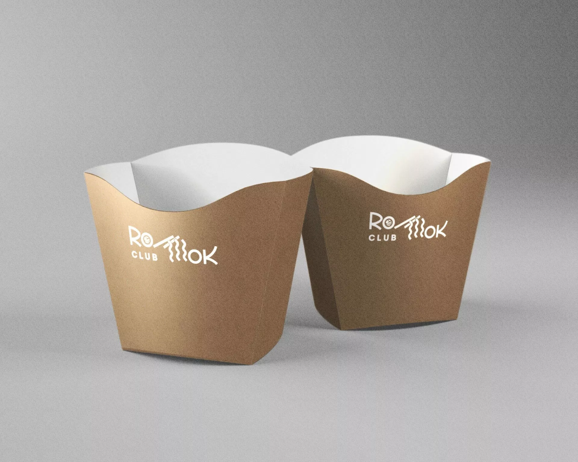 Создание дизайна упаковки суши-бара «Roll Wok Club» в Козьмодемьянске