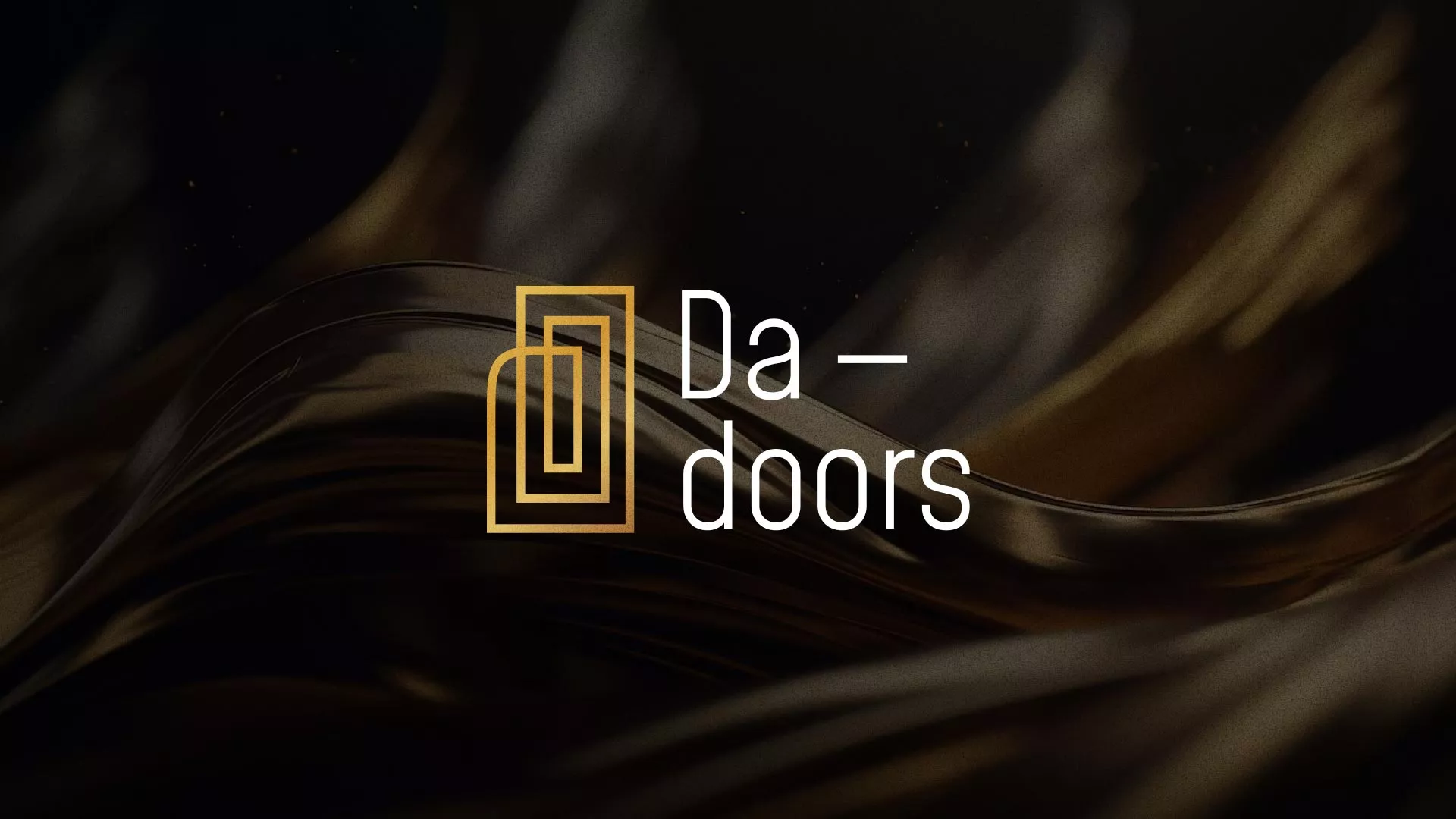Разработка логотипа для компании «DA-DOORS» в Козьмодемьянске
